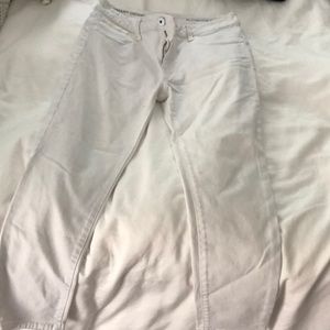 DL white jeans lightly worn